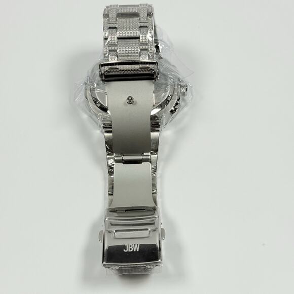JBW Heist J6380D Diamond Bezel Multifunction Silver Dial Men’s Watch main image 6